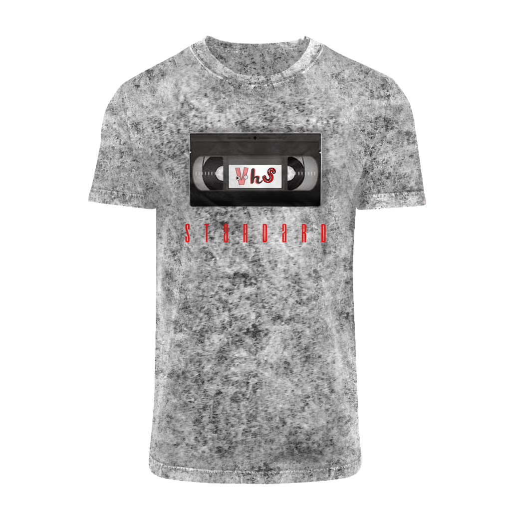 VHS "STANDARD" Acid Washed T-Shirt